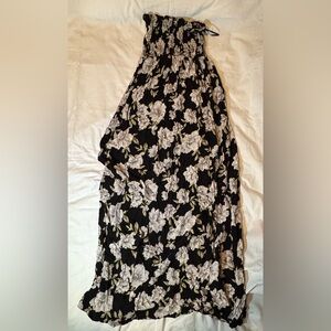 Forever 21 Floral Tube Maxi Sundress